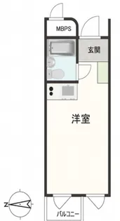 代々木上原ダイカンプラザ【3階】の間取り