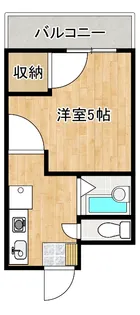 フェリーチェ三城【2階】の間取り