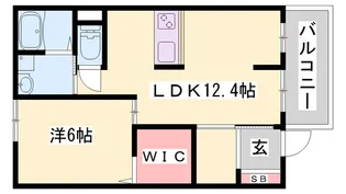 グランド双葉21【1階】の間取り