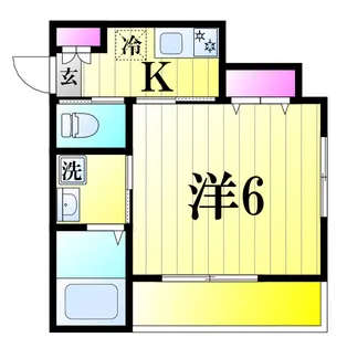 ガーデンヒルズ松戸【2階】の間取り