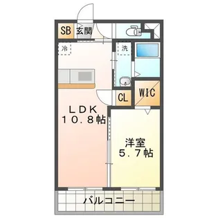 アメトリン【1階】の間取り