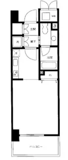 クリプトメリア目黒【6階】の間取り