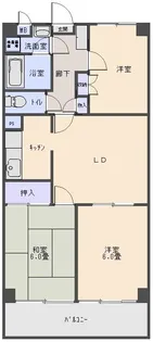 シューマII【2階】の間取り