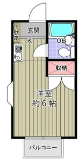 ベルビュー泉【1階】の間取り