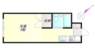 エステートアイ【1階】の間取り