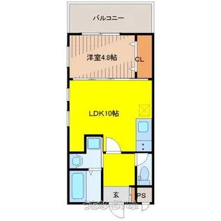 E.N.G.マンション【3階】の間取り