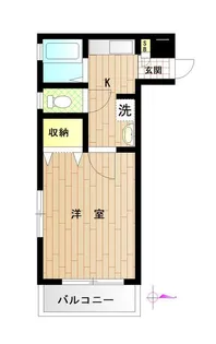 エスポワール本町【2階】の間取り