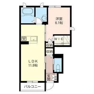 グラン クリュ【1階】の間取り