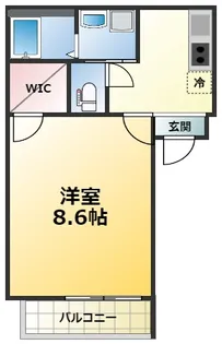 フジパレス南正雀2番館【3階】の間取り