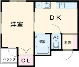 メゾン・アン・シャンテ【3階】の間取り