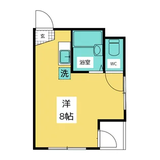 プレステージ島村【4階】の間取り