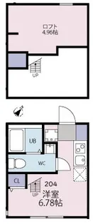 ウィステリア東寺尾【2階】の間取り