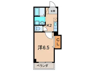 エクセル新伊丹【3階】の間取り