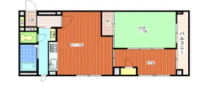 ロイヤルハイツ桃花【3階】の間取り