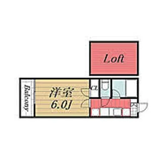 コーポアクロス【2階】の間取り