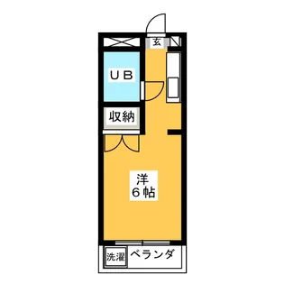 長沼田口ハイツ【2階】の間取り