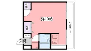 宝城ビル【4階】の間取り
