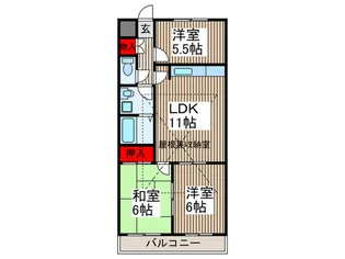 トラウテスハイム【2階】の間取り