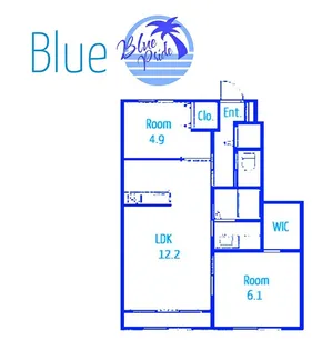 サラ一ム鎌倉 II棟【1階】の間取り