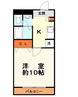 メゾン・デ・サンジュ【2階】の間取り