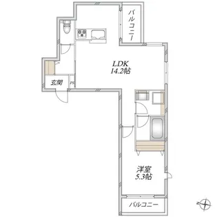 へーベルメゾン西巣鴨【3階】の間取り