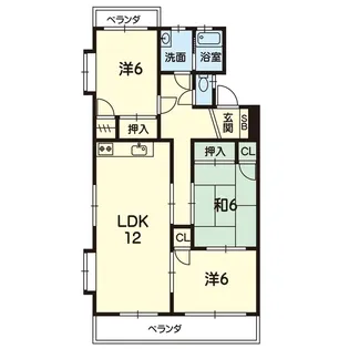 T・サンパル【1階】の間取り