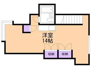サヴォイハウス【2階】の間取り