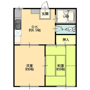 ファミネス太田【1階】の間取り