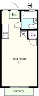 ジュネス上高田【2階】の間取り