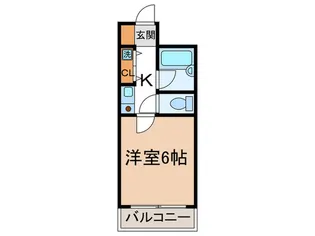 キャッスルアート新長田の間取り