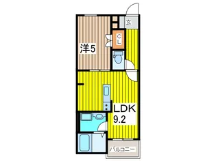 Pine Village【1階】の間取り
