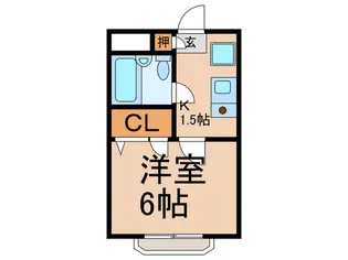 シャルム桜【4階】の間取り