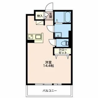 Queen’s Island(クイーンズ アイランド)【2階】の間取り