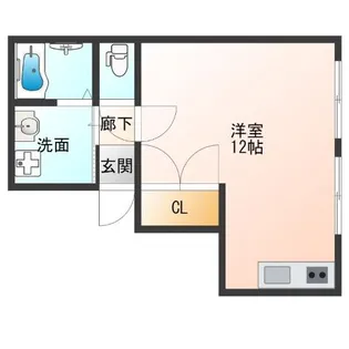 グラン・レジデンス玉出【3階】の間取り