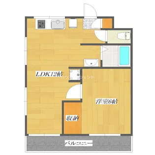 フローラ9【3階】の間取り