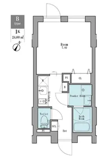 LEGALAND武蔵小山【3階】の間取り
