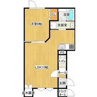 ノアール新中野【2階】の間取り