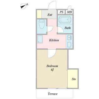 αNEXTシーライン【2階】の間取り