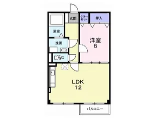 ポラール【1階】の間取り