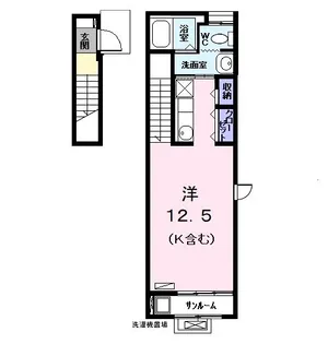 ボヌール【2階】の間取り