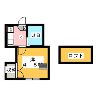 ベストフレンド要町【1階】の間取り