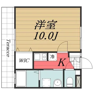 リヴェール南ユーカリが丘【1階】の間取り