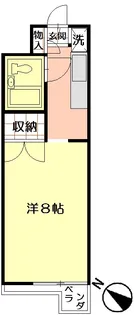 チェリー商事ビル【4階】の間取り