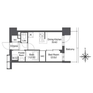 コンフォリア森下サウス【6階】の間取り