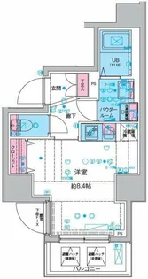 GENOVIA本所吾妻橋III【4階】の間取り
