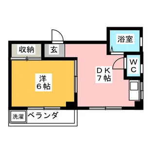 コーポ峰【2階】の間取り