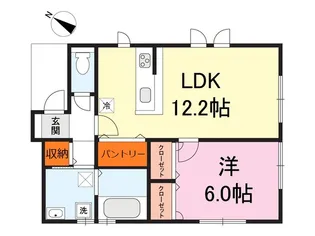 アルビレオ C棟【1階】の間取り