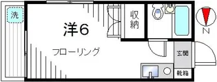 ウィステリア中野【1階】の間取り