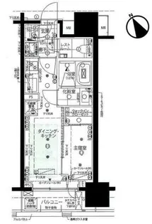 ピアース渋谷【9階】の間取り