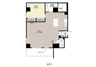 VIA蔵用【4階】の間取り